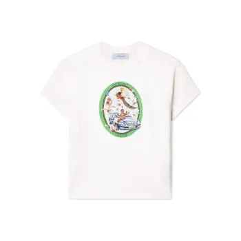 OFF WHITE Graphic Printed Crewneck T Shirt