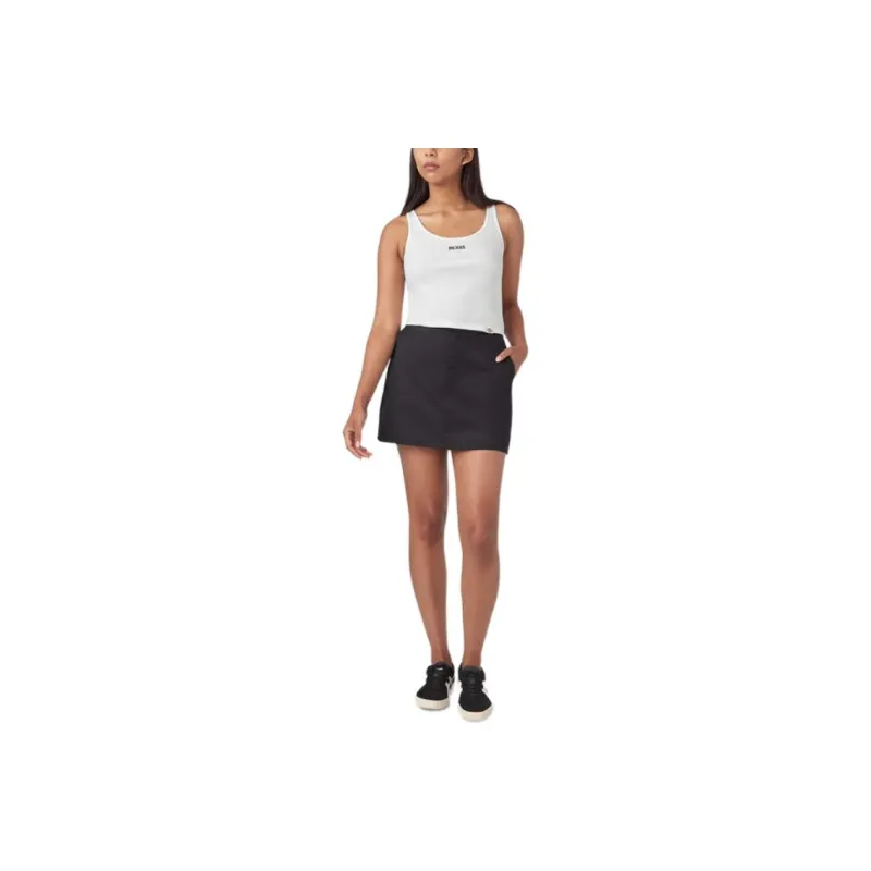 Dickies Tank Tops Women's White-0