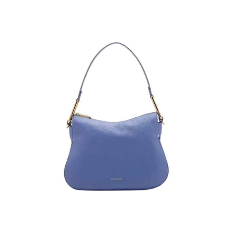 COCCINELLE Leather Handbag, Shoulder Bag Women's Dark Blue-0