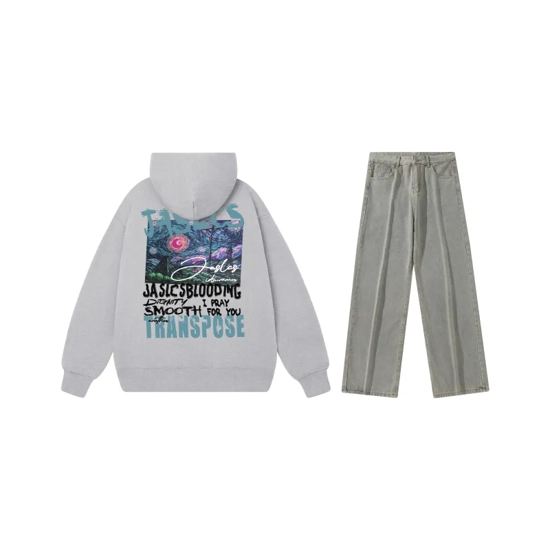 Jaslcs Sweatshirt Sets Unisex-8