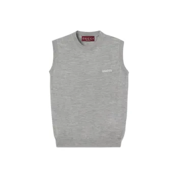 GUCCI SS25 Tank Top Women's Gray