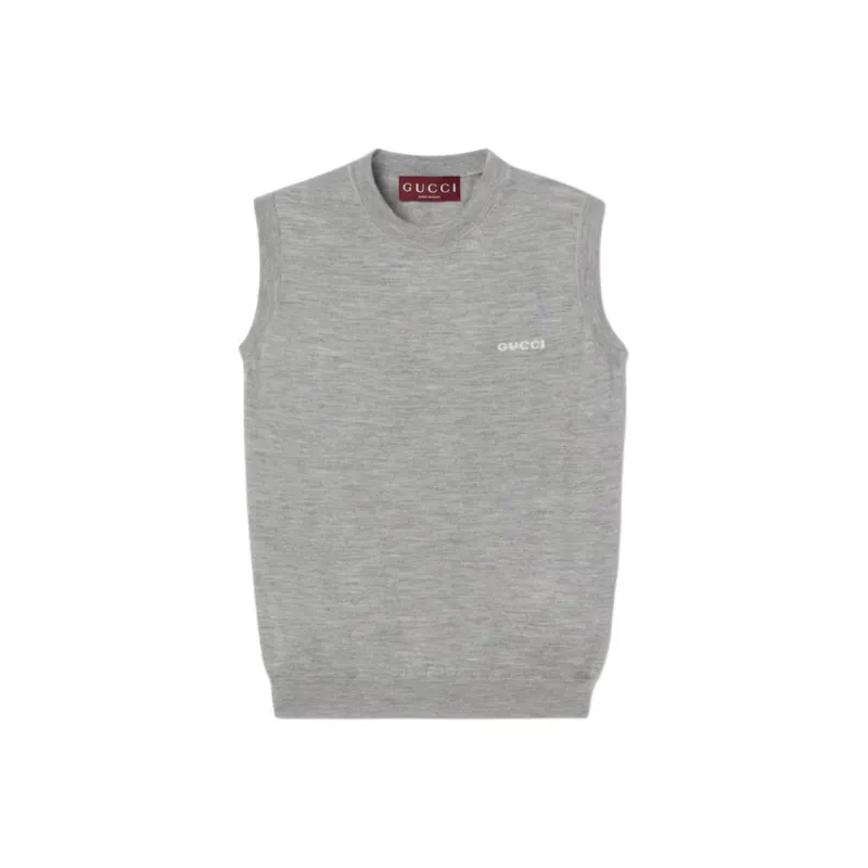 GUCCI SS25 Tank Top Women's Gray-0