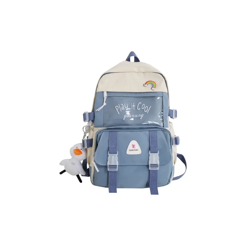 ZOGA Nylon With PVC Backpack Women's Multicolor-8