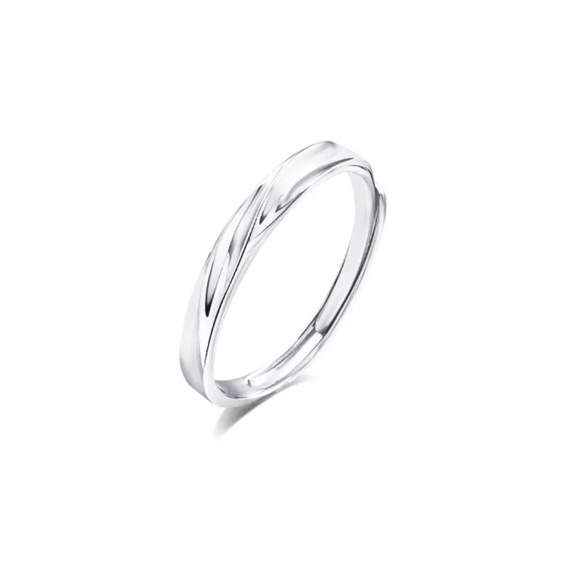 KUMET Sterling Silver Rings Unisex-5