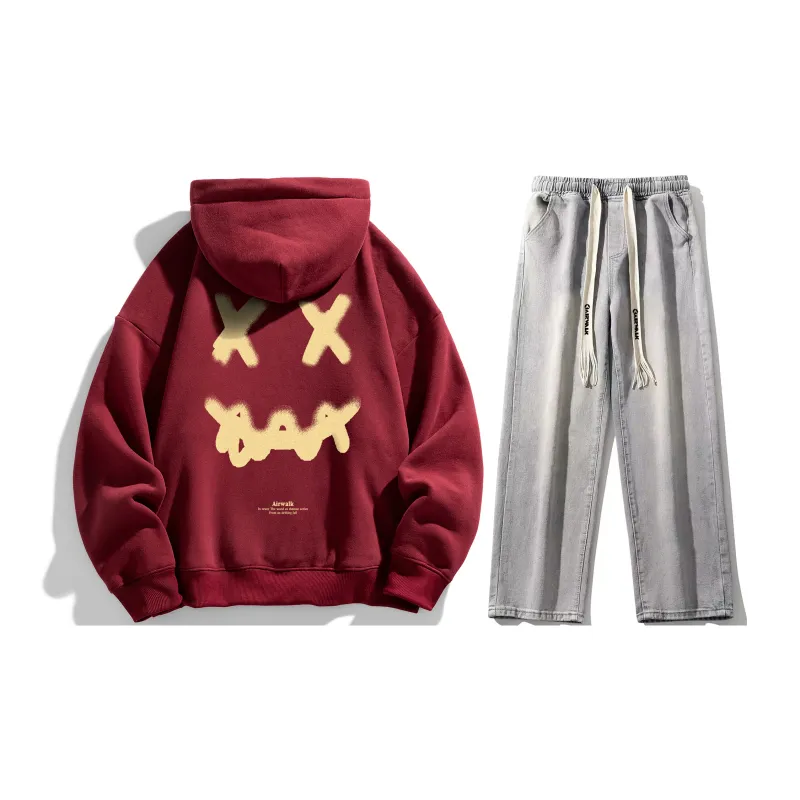 Airwalk Sweatshirt Sets Unisex-63