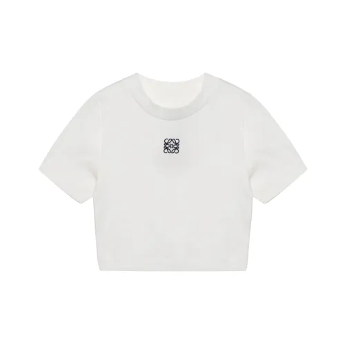 LOEWE 2000s Anagram embroidered T shirt
