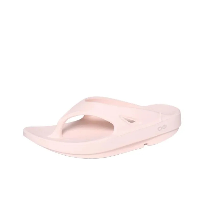 OOFOS Abrasion Resistant Flip Flops Unisex Pink-2