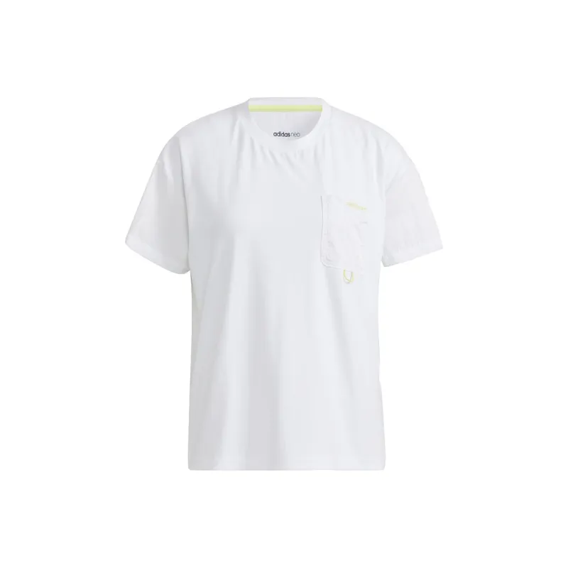 Adidas Neo T Shirt Women's White-0