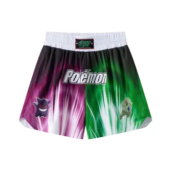VEIDOORN x Pokemon Basketball Shorts Unisex Purple Green