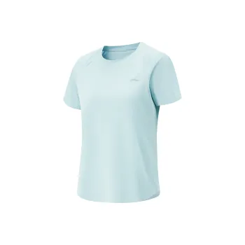 LiNing Cool Tea T Shirt Women's Light Ice Blue