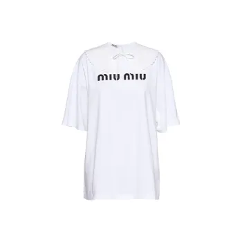 MIU MIU T Shirts Women's White