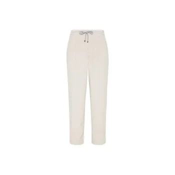 Brunello Cucinelli Drawstring Corduroy Trousers