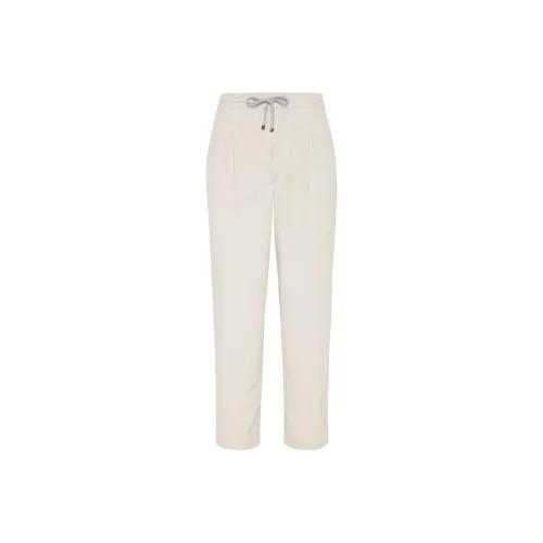 Brunello Cucinelli Drawstring Corduroy Trousers