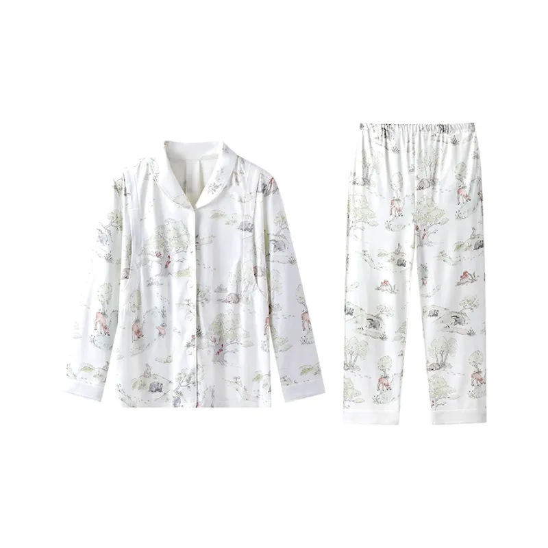 YeeHoO Pajama Set Women's Forest Tales-0