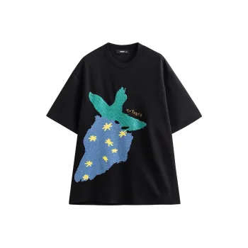 Initial Language T Shirt Women's