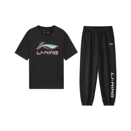 LiNing Sports Fashion Collection Casual Sportswear Men's Black