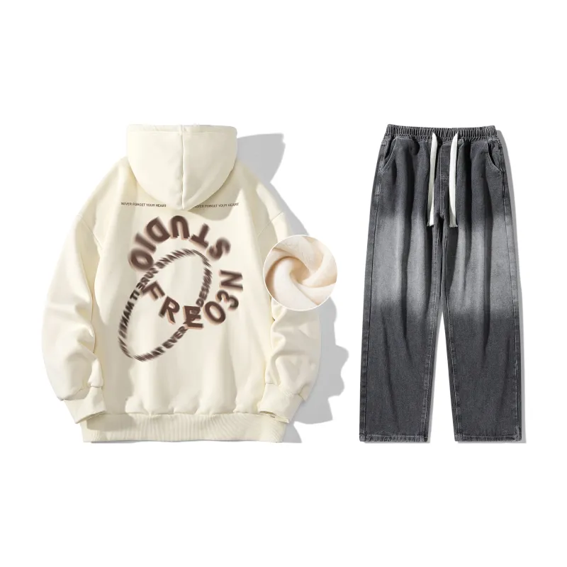 FREO3N Sweatshirt Sets Unisex-4