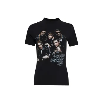 Vetements Backstreetboys Fitted Hourglass T Shirt 'Black'