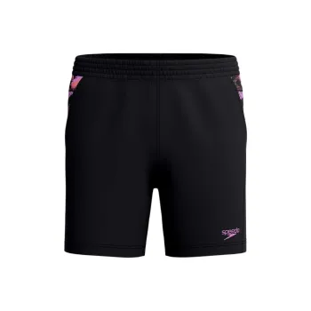 Speedo Xpress Lite Panel Swimming Shorts Men's Black/Pink Color