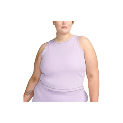nike i95 One Fitted Women's Dri-FIT Ribbed Tank Top Plus Size