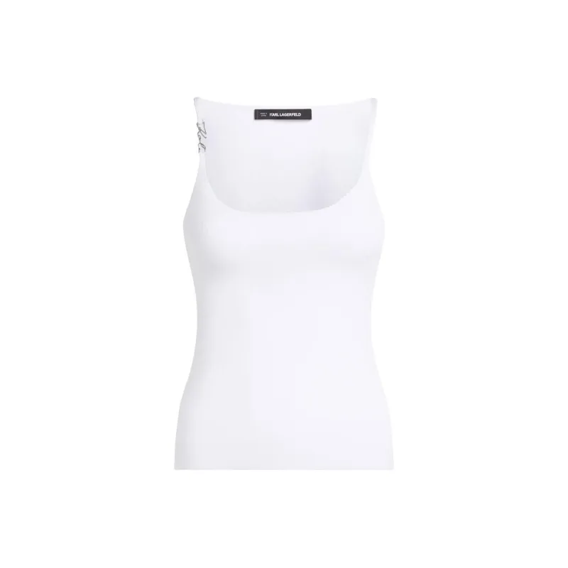 KARL LAGERFELD / Karl Lagerfeld Jeans Knitted Tank Top-0