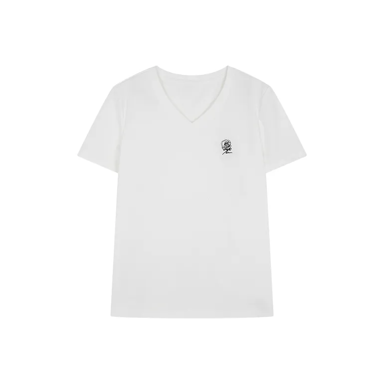 Mo Han Yi Mei T Shirt Women's White-0