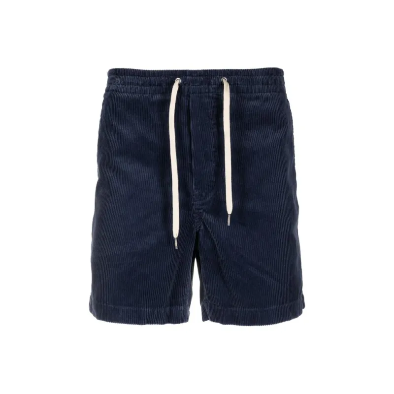 Polo Ralph Lauren Logo Embroidered Corduroy Shorts-0