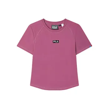 FILA ORIGINALE Raglan Sleeve T Shirt Women's Burgundy
