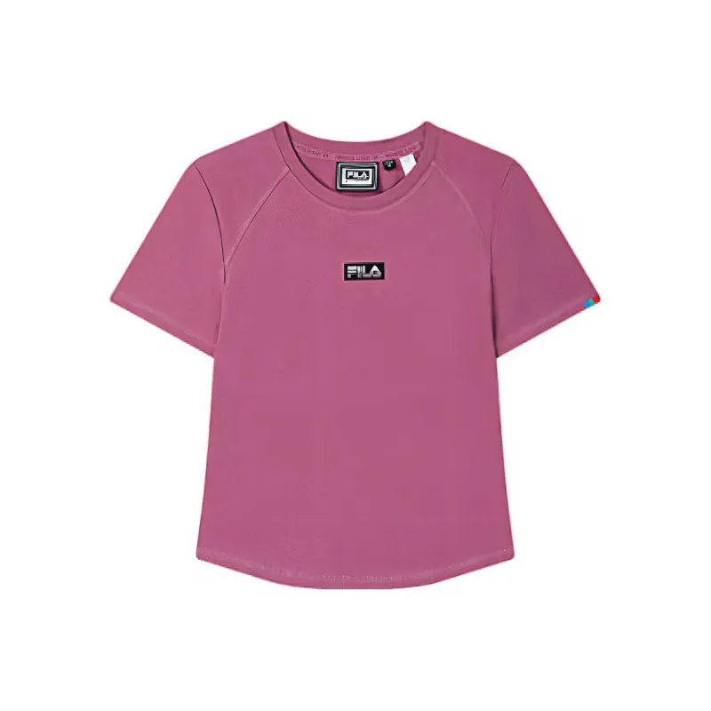 FILA ORIGINALE Raglan Sleeve T Shirt Women's Burgundy-0