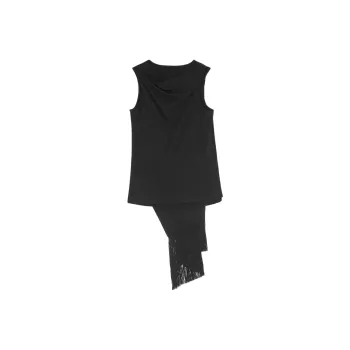 MM6 Maison Margiela Sleeveless Draped Top