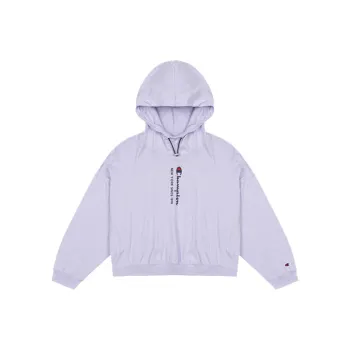 Champion Crew Neck Straight Long-Sleeved T-Shirt Women's Light Purple