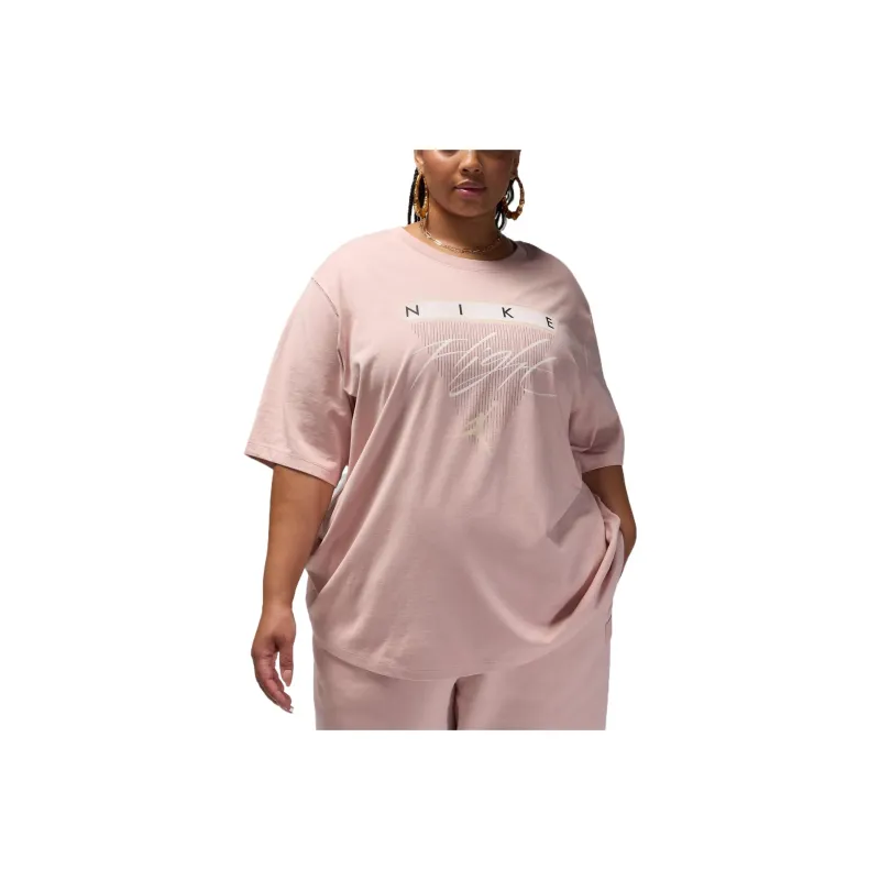 Jordan Flight Heritage T-Shirt Women's Pink-0