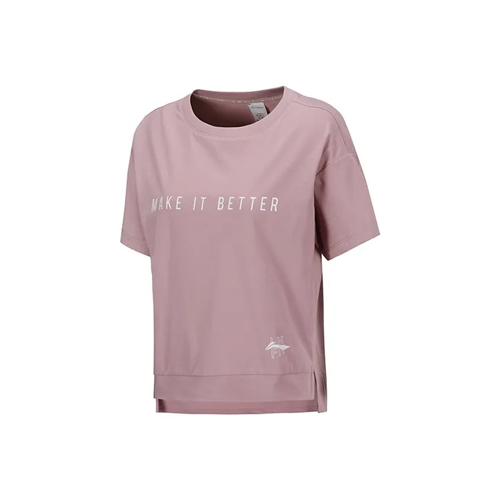 LINING T Shirts Women's Faint Shadow Purple-0