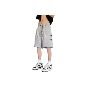 WHELVE Cargo Shorts Unisex Black