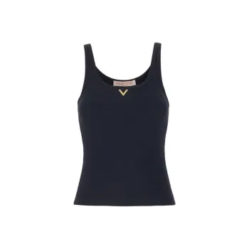Valentino Tank Top Women's Black