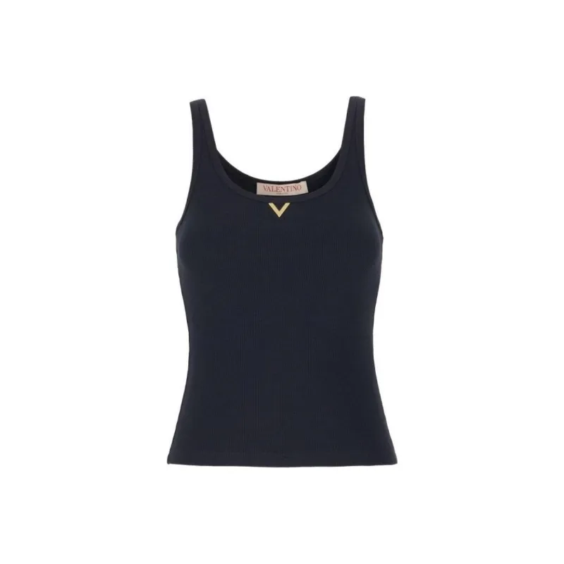 Valentino Tank Top Women's Black-0