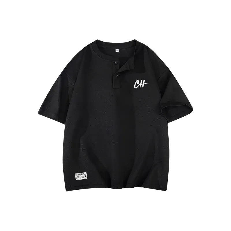 CHARLIE GOLF T Shirt Unisex Black-0