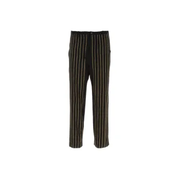 DRIES VAN NOTEN Striped Tailored Trousers