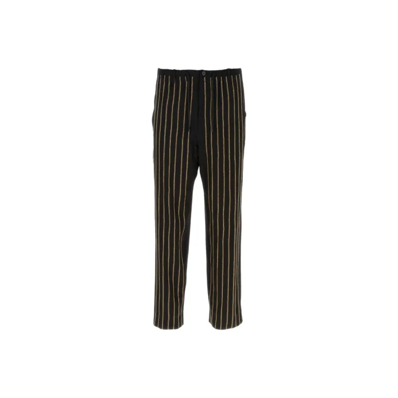 DRIES VAN NOTEN Striped Tailored Trousers-0
