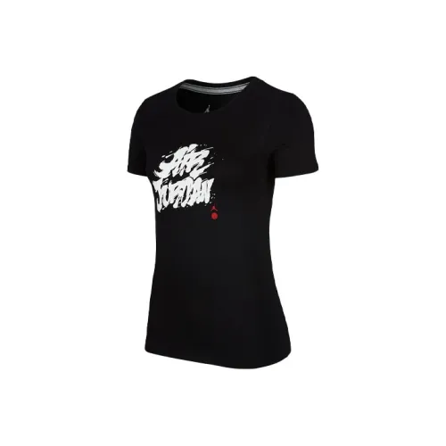 JORDAN T Shirts Women's Black