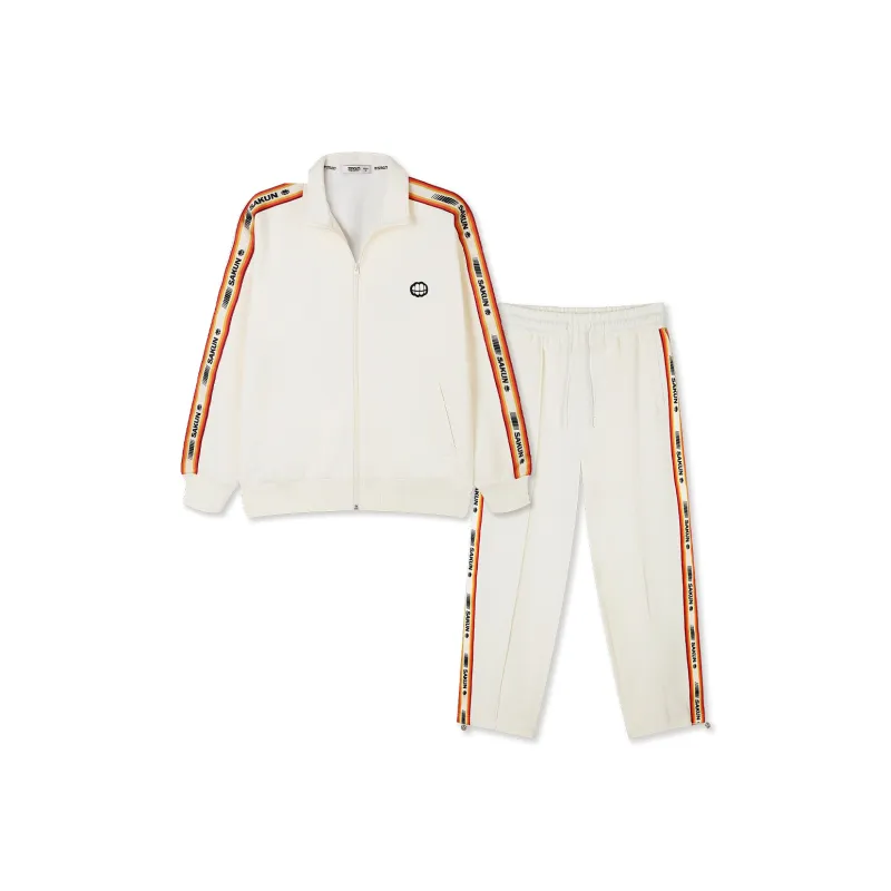 SAKUN Sweatshirt Sets Unisex-5