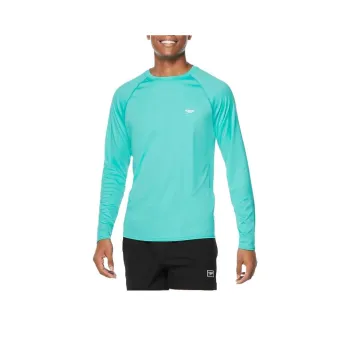Speedo New Easy Long Sleeve Granite Rashguard Sweatshirt Men's