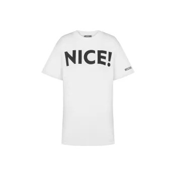 MOSCHINO Love Printed Crewneck T Shirt