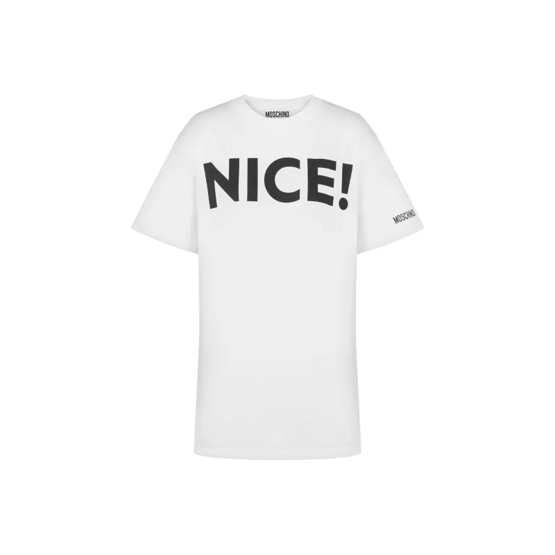 MOSCHINO Love Printed Crewneck T Shirt-0