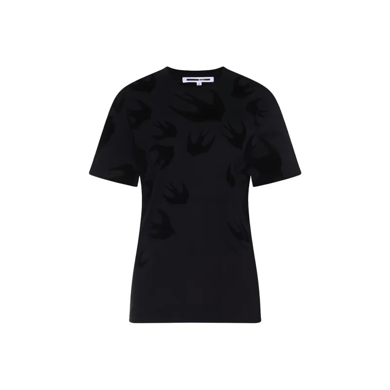 McQ Alexander McQueen T Shirts Women's Black-0