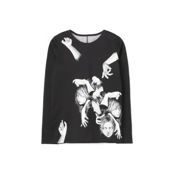 Yohji Yamamoto T Shirt Women's Gray