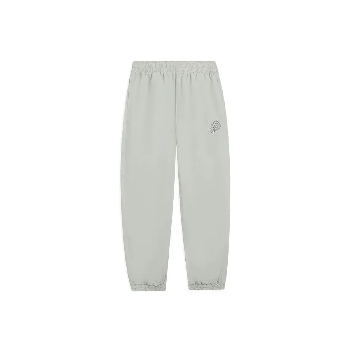 LiNing Sports Trend Series Knitted Sports Pants Men's Water Mist Gray-0