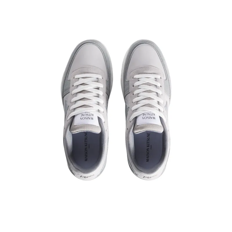 Maison Kitsune Chiru Low Top Skateboard Shoes Men's Gray-4