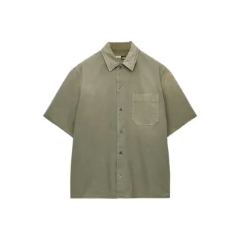 LOEWE Paula's IbizaAnagram SS25 Shirt Men's Green