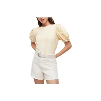 ALLSAINTS T-Shirts Women's Apricot Yellow